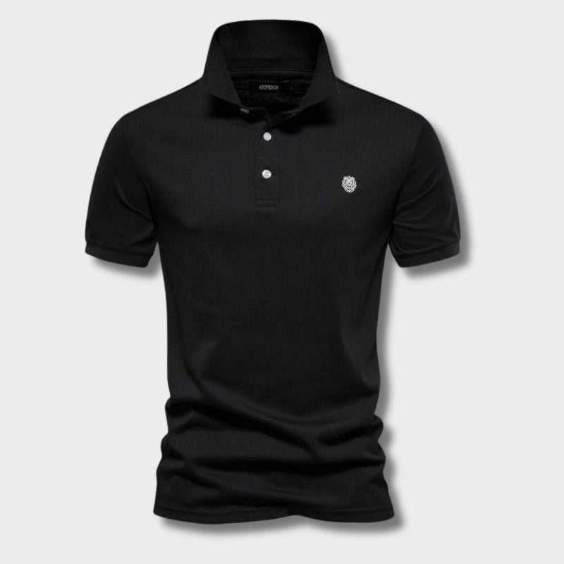 Heren Polo Shirt met Kraag en Knoopsluiting Katoen 3