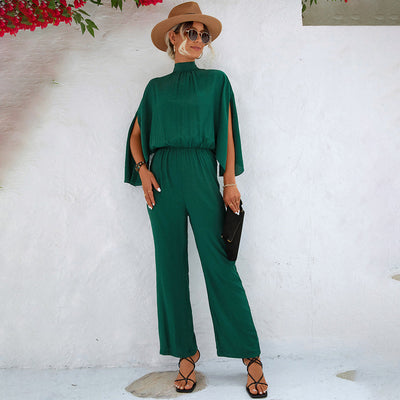 Dames Jumpsuit Zomer Verstelbare Bandjes Met Zakken 2