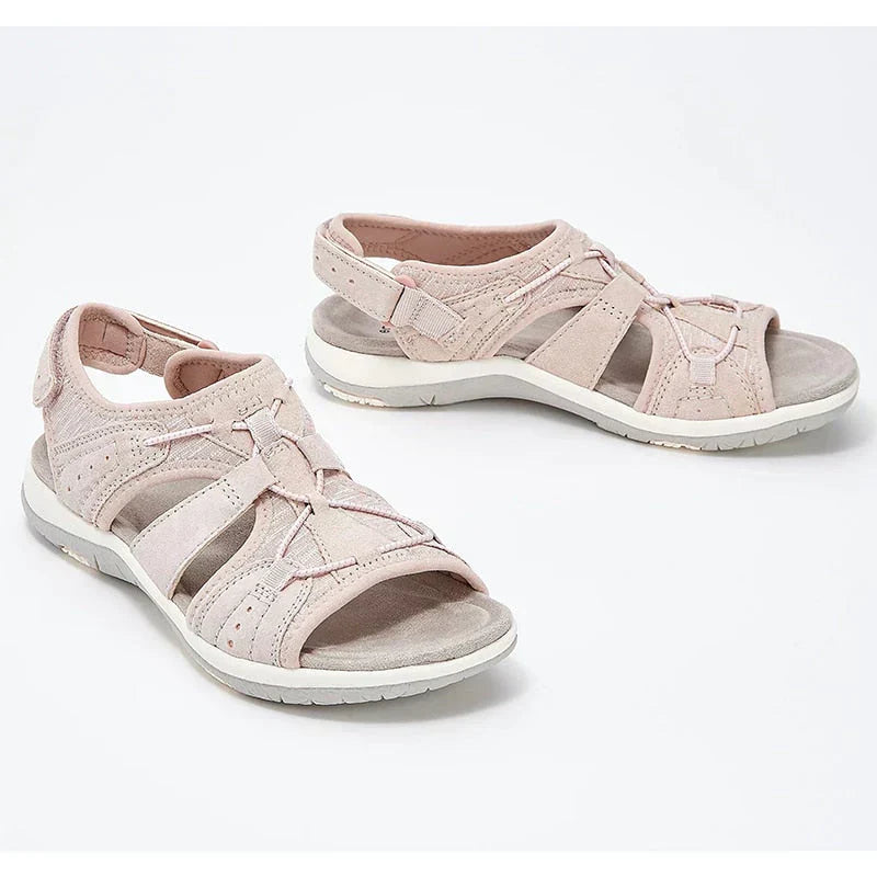Variant image for Dames Sandalen Lichtgewicht Ergonomisch Blauw Roze Khaki Zwart Wit-18