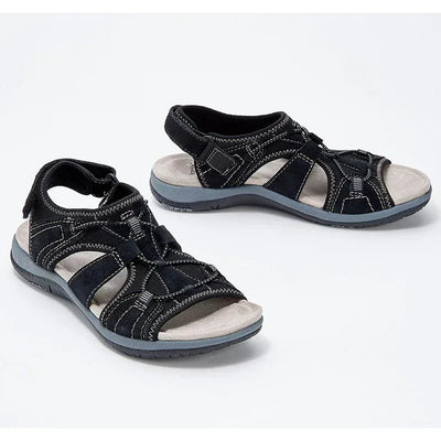Variant image for Dames Sandalen Lichtgewicht Ergonomisch Blauw Roze Khaki Zwart Wit-27