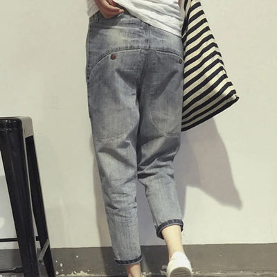 Dames Spijkerbroek Casual Zomerjeans Polyester 3