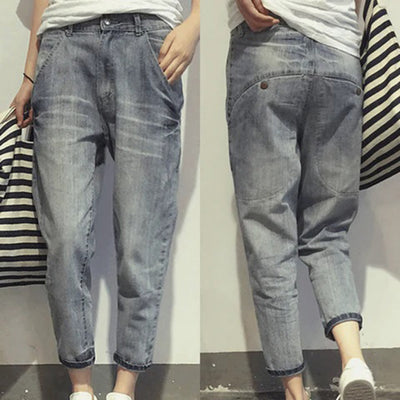 Dames Spijkerbroek Casual Zomerjeans Polyester 4