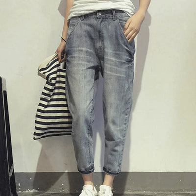 Dames Spijkerbroek Casual Zomerjeans Polyester 1