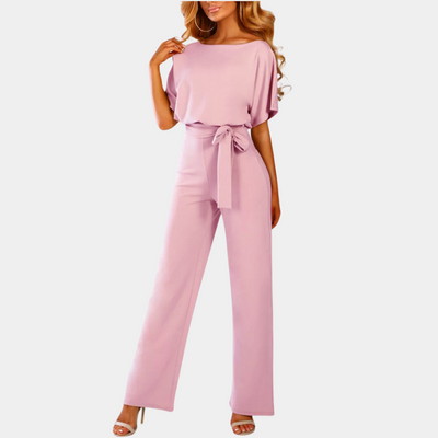 Dames Jumpsuit Zwart Katoen Met Comfortabele Pasvorm 6