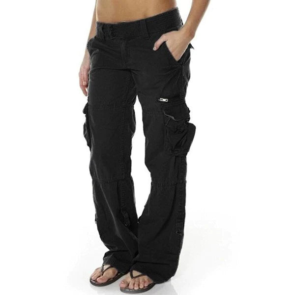 Dames Cargo Broek met Zakken Zomer 1
