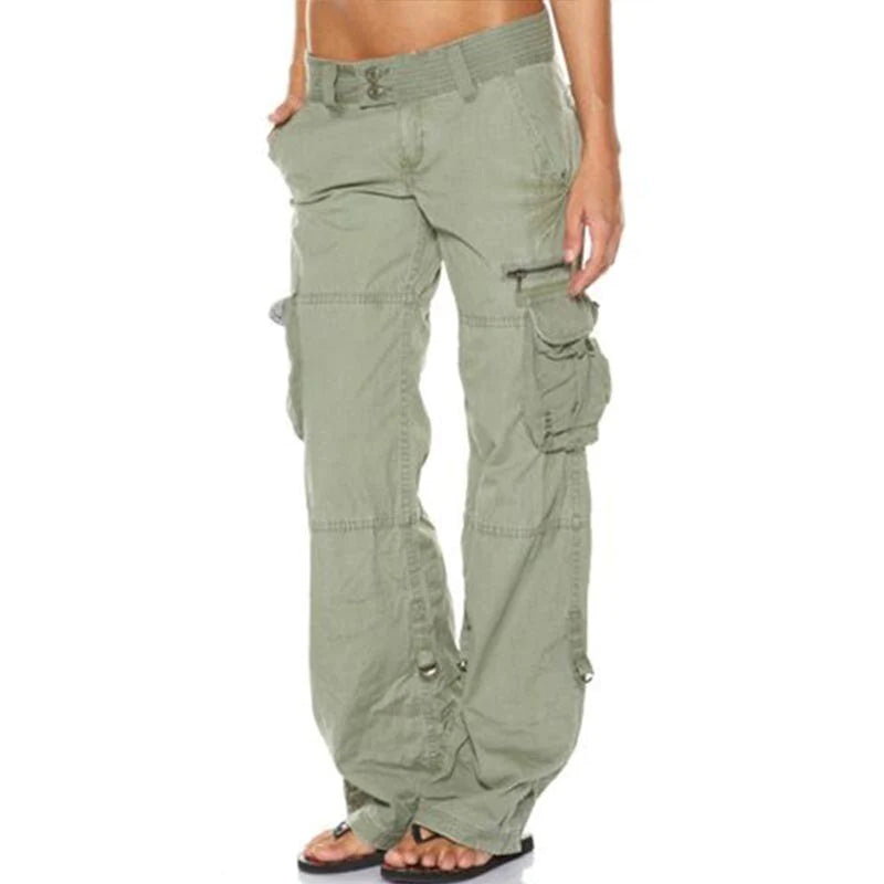 Dames Cargo Broek met Zakken Zomer 3