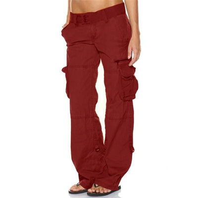 Dames Cargo Broek met Zakken Zomer 4