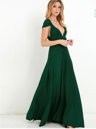 Variant image for Dames Maxi Wikkeljurk Celadon Met Flatterende Pasvorm-23