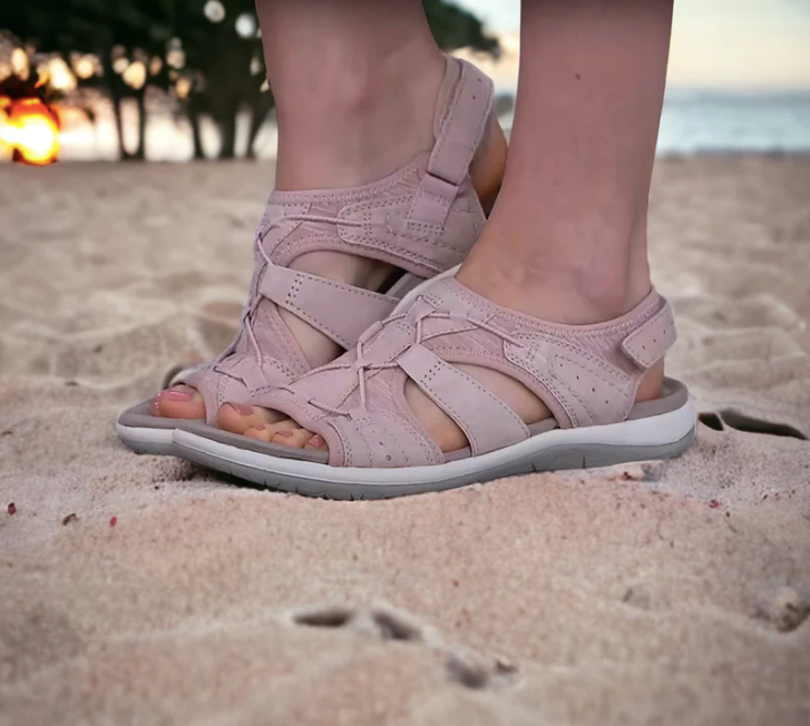 Dames Sandalen Lichtgewicht Ergonomisch Blauw Roze Khaki Zwart Wit 6