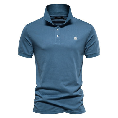 Heren Polo Shirt met Kraag en Knoopsluiting Katoen 6
