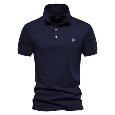 Heren Polo Shirt met Kraag en Knoopsluiting Katoen 4