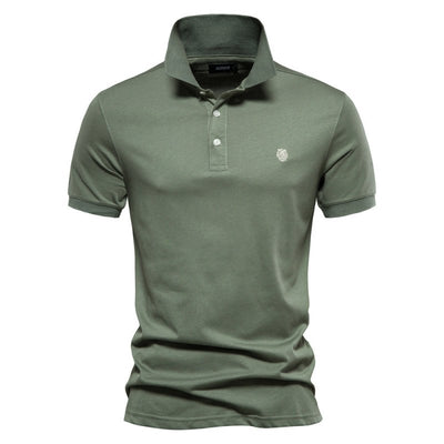 Variant image for Heren Polo Shirt met Kraag en Knoopsluiting Katoen-16